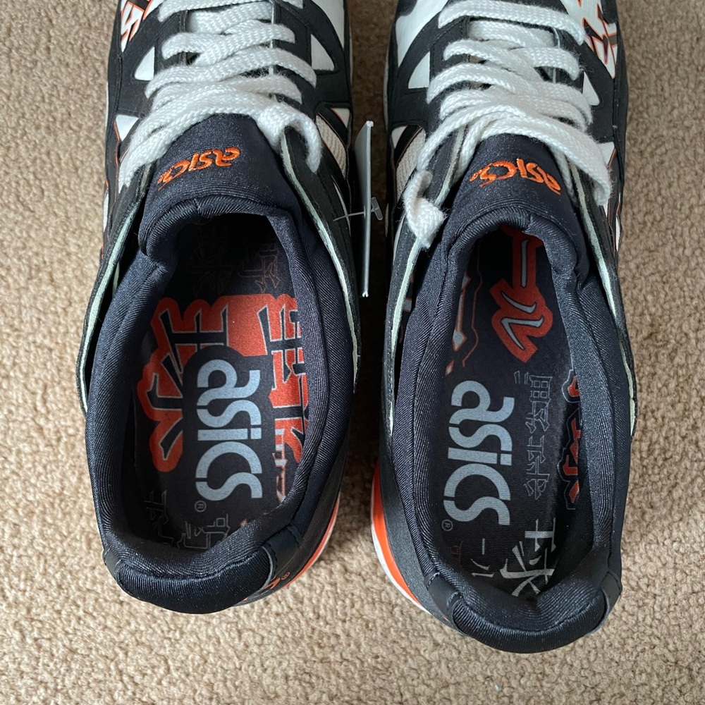 Asics Gel-Lyte 5 “Cream/Black Orange” Sneakers (1193A157-100) (Men’s Size 11) - Picture 7 of 12